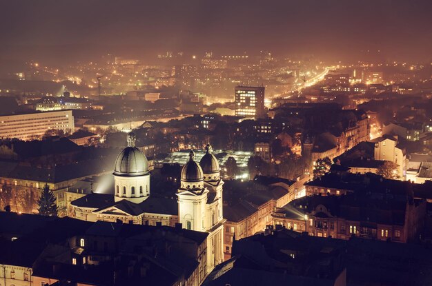 Crépuscule à Lviv