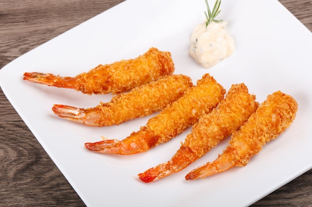 Crevette tempura