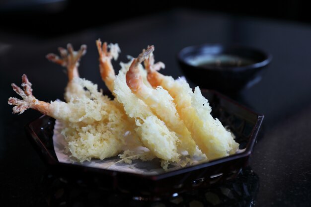 Crevettes Frites à la Japonaise