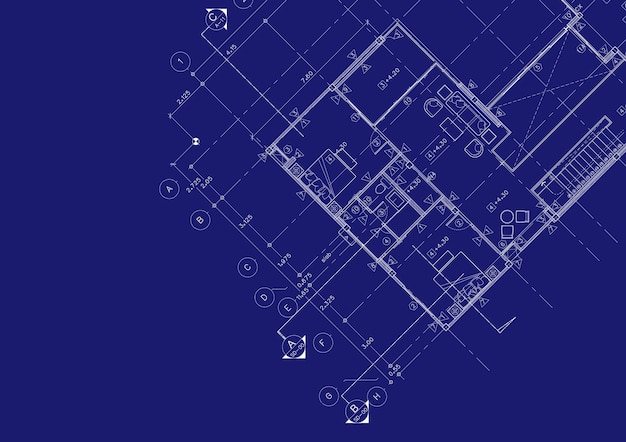 Écrire un plan d'architecture pour la construction.