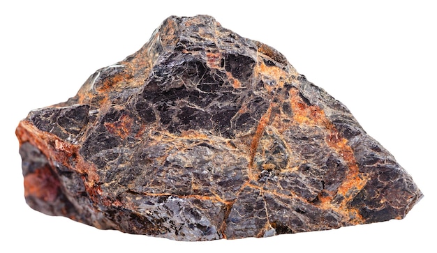 Cristal de pierre minérale wolframite