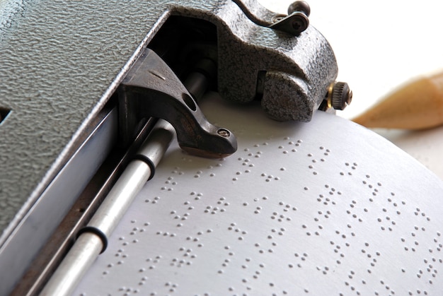 Écriture en braille