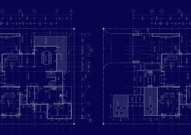 Écrivez un plan d'architecture pour le bâtiment