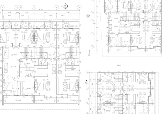 Écrivez un schéma d'architecture pour le bâtiment