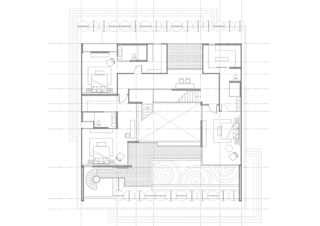 Écrivez un schéma d'architecture pour le bâtiment