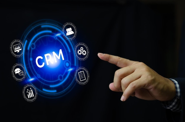 CRM Gestion de la relation client Marketing d'entreprise Internet Technologie virtuelle