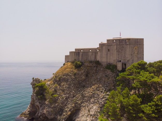 Croatie Dalmatie du Sud Dubrovnik vue sur le port de Kings Landing