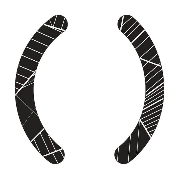crochets photo d'icône ronde avec texture abstraite sombre moderne