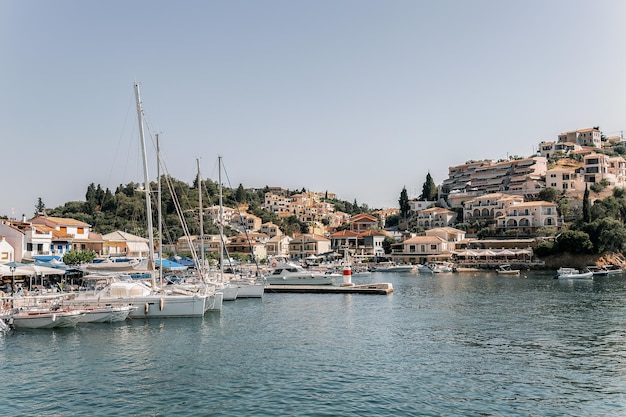 Photo croisière vers les îles paxos et antipaxos