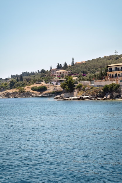 Photo croisière vers les îles paxos et antipaxos