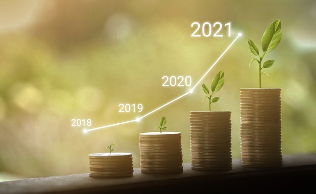 Croissance des années 2018 à 2021