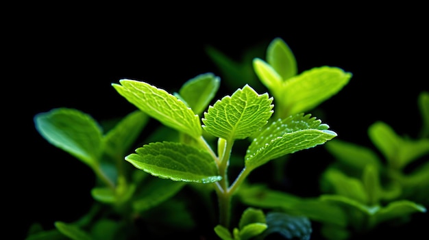 croissance de jeunes plantes