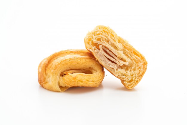 Croissant au jambon maison