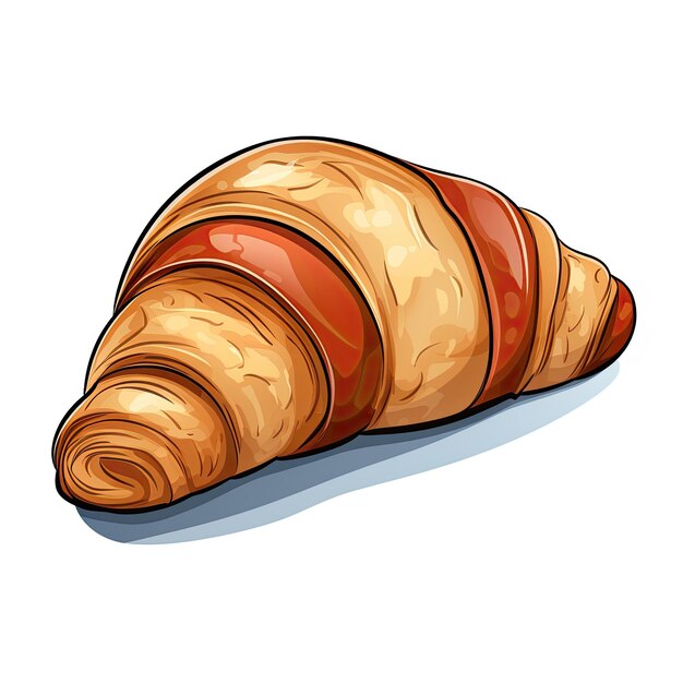 Photo croissant de france