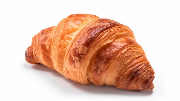 croissant isolé isolé sur blanc