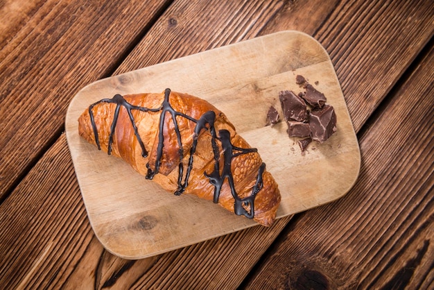 Croissants au chocolat sucré