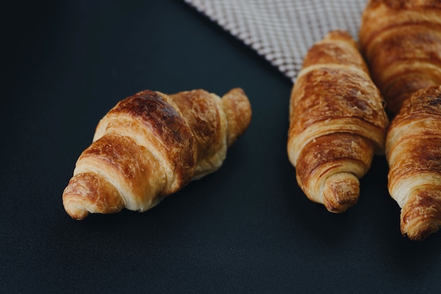 Croissants au petit déjeuner