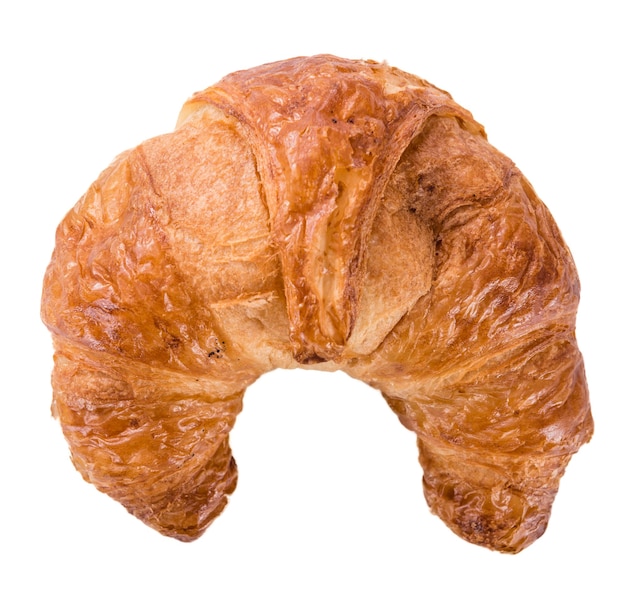 Croissants isolés sur blanc