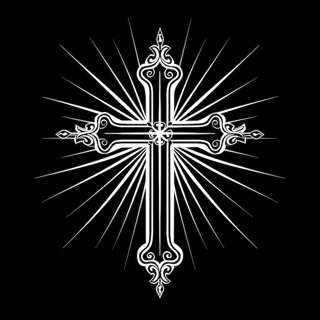 une croix avec une croix sur elle qui dit x