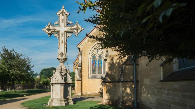 Croix à l'extérieur