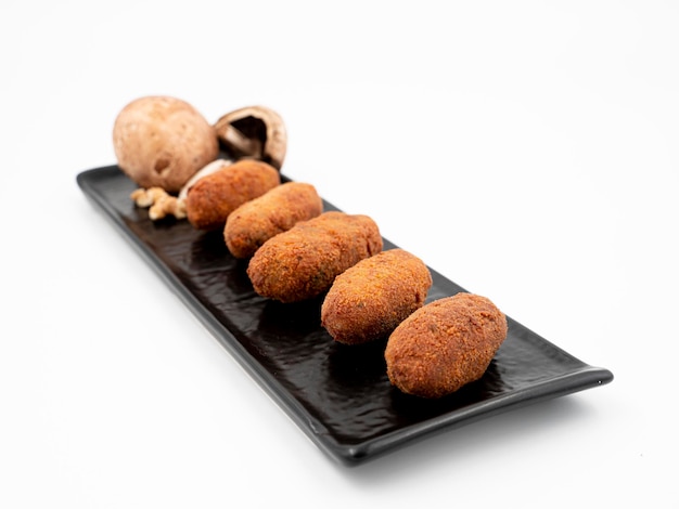 Photo croquetas aux champinones