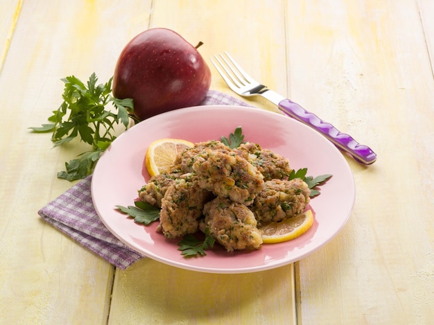 Croquettes à la viande et aux pommes