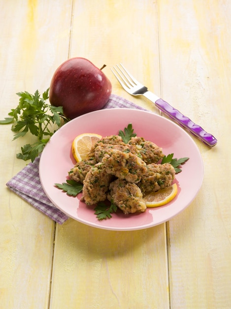 Croquettes à la viande et aux pommes