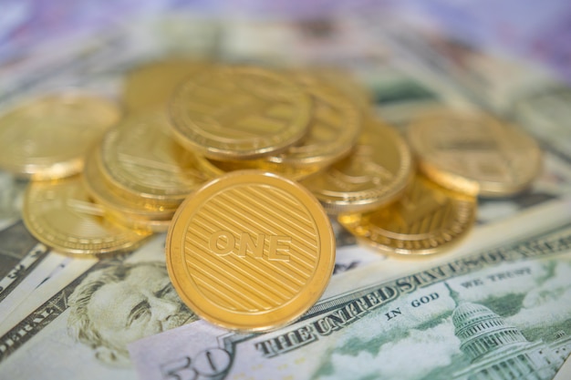 La crypto-monnaie Lightcoin sur les dollars américains se bouchent.