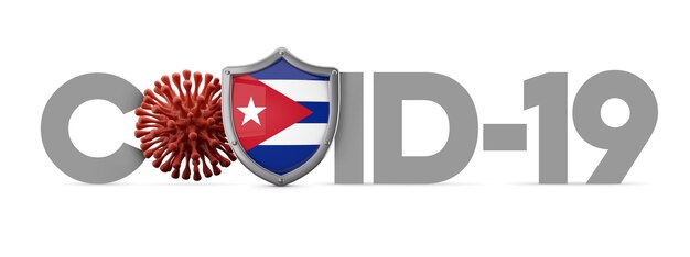 Cuba covid coronavirus bouclier de protection d rendu