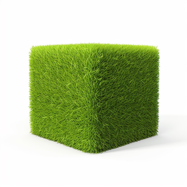 Cube d'herbe