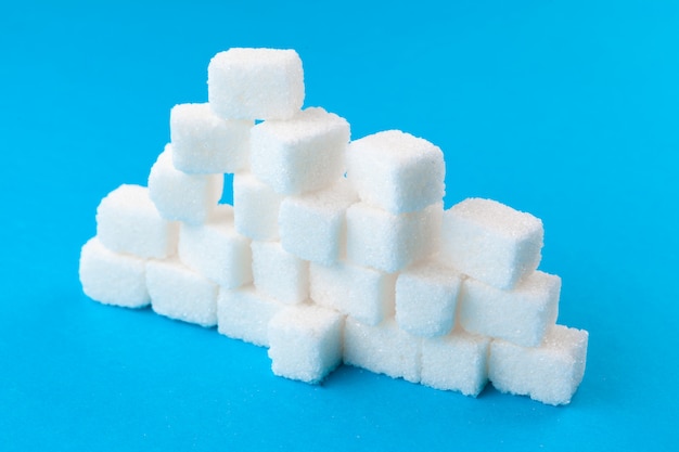 Cubes de sucre blanc