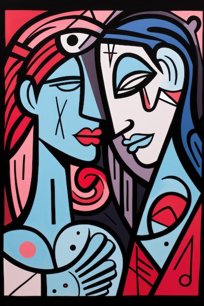 Le cubisme de la peinture de Romero Britto