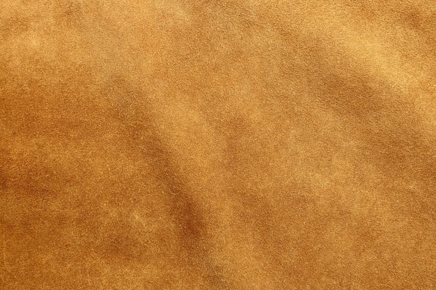 cuir de fond à texture de suède brun