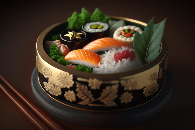 cuisine asiatique recettes originales cuisine japonaise plats traditionnels cuisine asiatique savourant des donburi de fruits de mer traditionnels fraîchement servis avec des baguettes