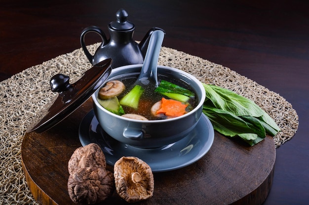 Cuisine chinoise cantonaise Soupe Photographie culinaire