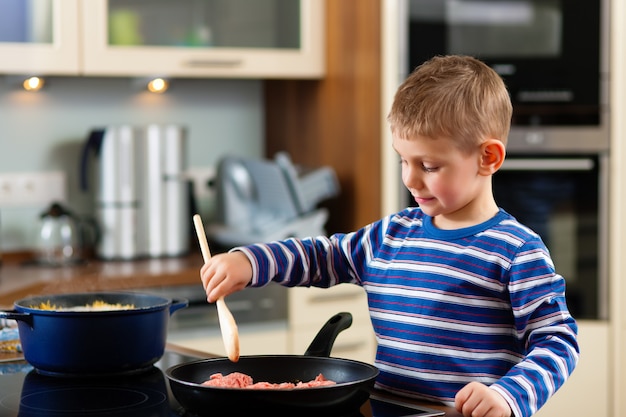 Cuisine familiale en cuisine