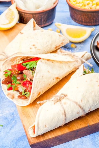 Cuisine mexicaine, burrito