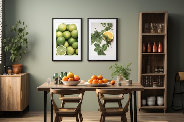 cuisine murale décorée en utilisant des idées d'inspiration de décoration esthétique