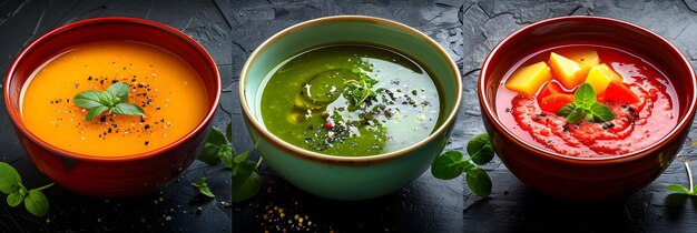 Photo cuisine de soupe durable