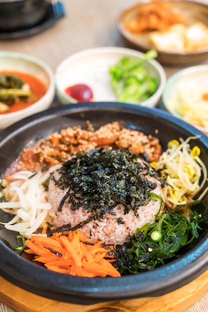 cuisine traditionnelle coréenne (Bibimbap)