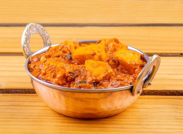 Cuisine végétarienne épicée délicieuse indienne Paneer Toofani