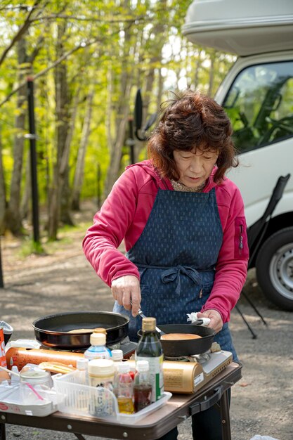 Cuisiner au camp