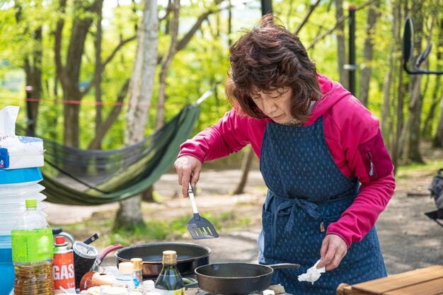 Cuisiner au camp