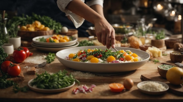 cuisiner Du cru au ravissant Évolution culinaire artisanale en étapes visuelles