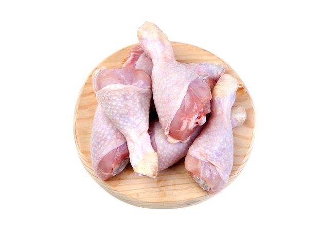 Cuisses de poulet saines