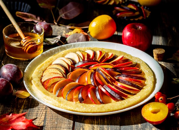 Cuisson tarte aux prunes