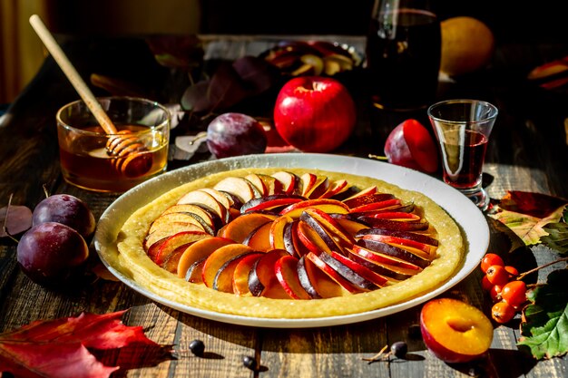 Cuisson tarte aux prunes