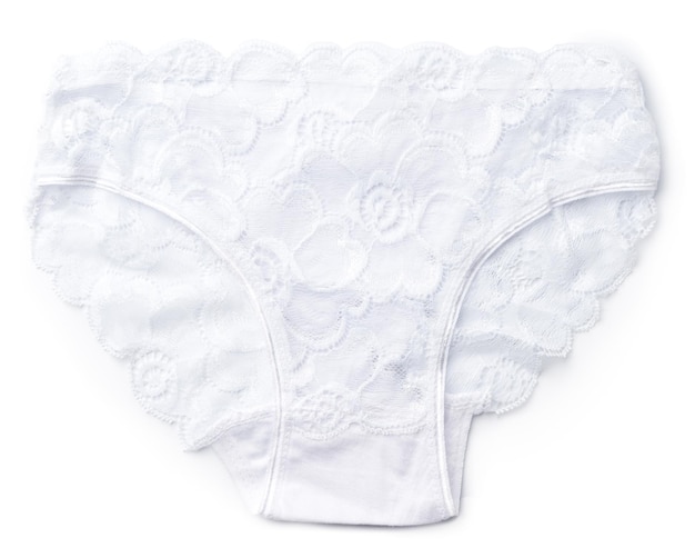 Culotte en dentelle classique women39s isolé sur fond blanc