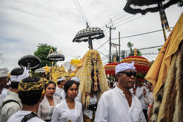 Photo la culture balienne de mapasaran