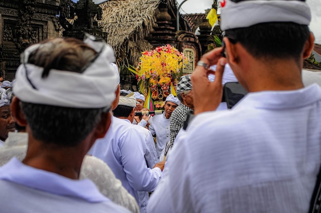 Photo la culture balienne de mapasaran